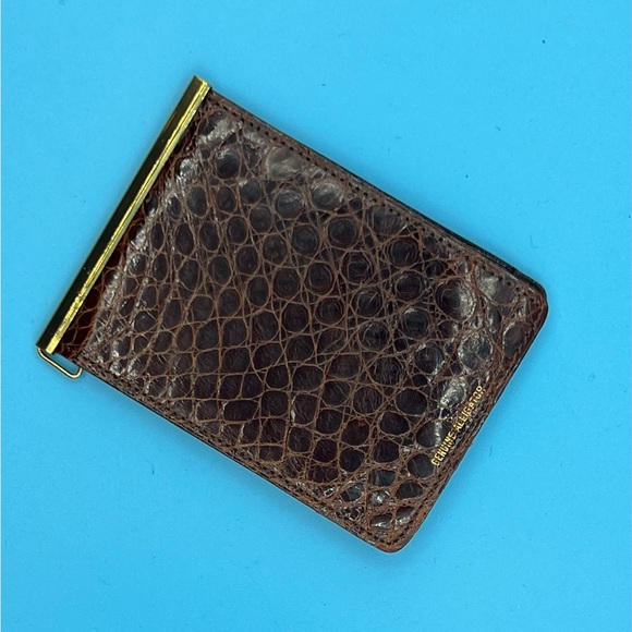 Vintage Alligator Money/Card Holder - Picture 5 of 9